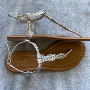 David’s Bridal Sandals